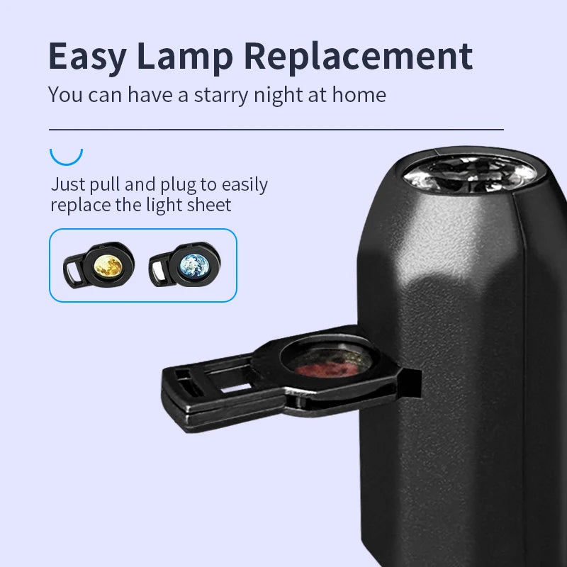 5V USB Projector Light Moon Earth Planet Night Light Switcha