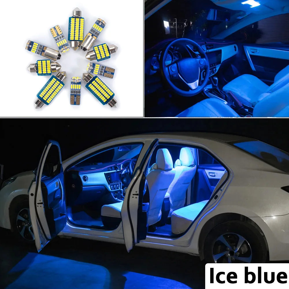Canbus Interior LED Bulb For KIA Ray 2011-2017 2018 2019 2020 2021 2022 2023 Accessories Reading Map Dome Trunk Light Kit