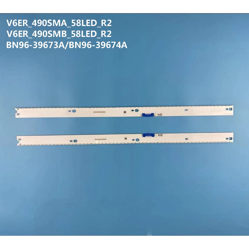 LED Backlight Strip for 2pcs LED backlight strip for Samsung UE49LS003 UE49KU7500 UE49KU6500U UE49MU6670