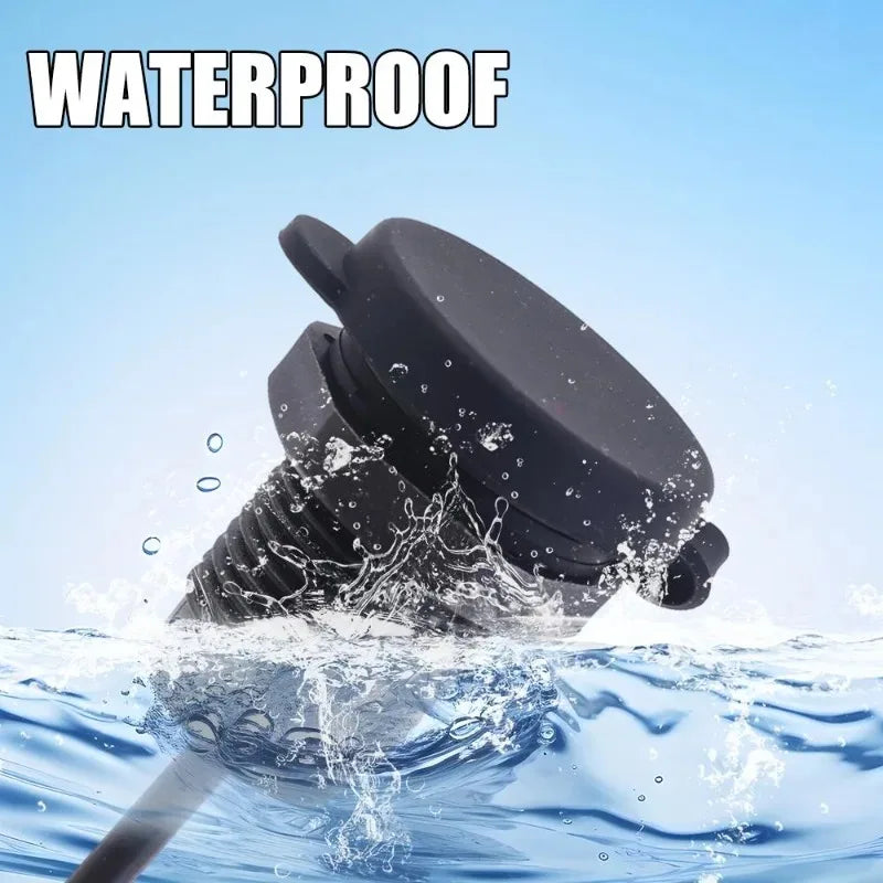 1/2pcs Waterproof Type C Connector Type-C Waterproof with Nu