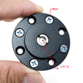 Metal Plate Wall Mount 1/4 3/8 Thread Magic Arm Fixed Base f