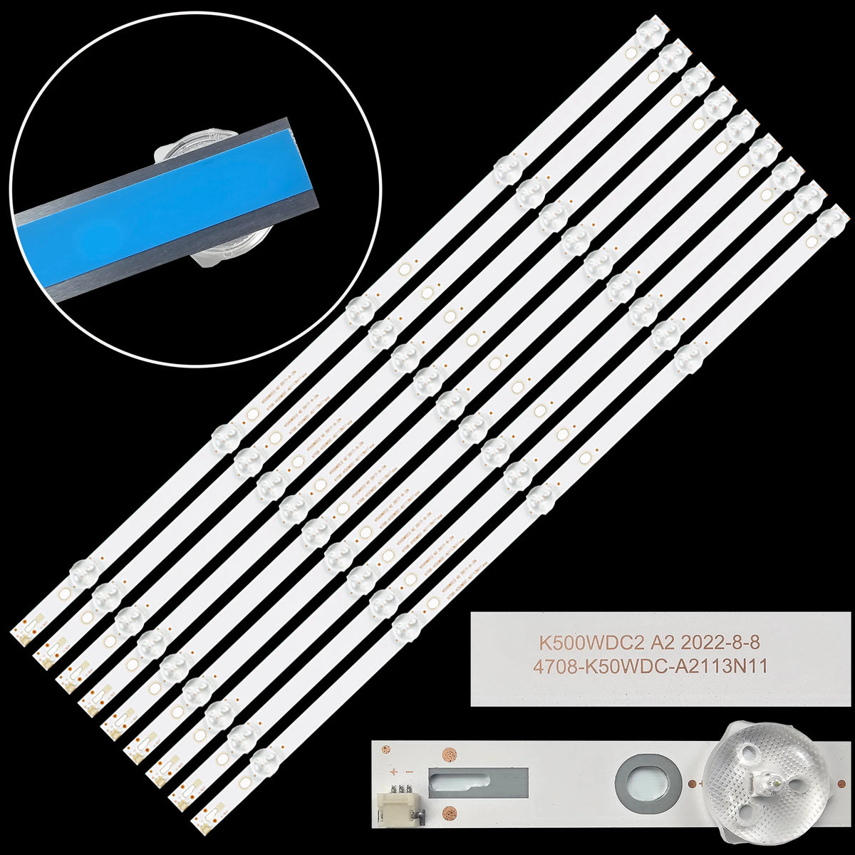 LED For 50PUT6002S TF-LED50S51T2SU 50PUT6022 LE50U7570/69 50U750TS 50PUT6002/98 50PUT6023/60 50PUT6002/96
