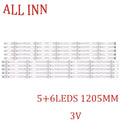 LED Backlight Strip for 11LED Backlight Strip For UN60AU7000 LM41-01077B 01078B BN96-53623A 53624A