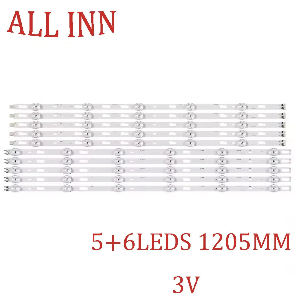 LED Backlight Strip for 11LED Backlight Strip For UN60AU7000 LM41-01077B 01078B BN96-53623A 53624A