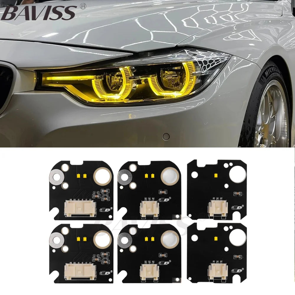 Angel Eye DRL LED Boards For 2016-2019 BMW F30 F31 LCI 320i 328i 330i 340i LED Headlight Daytime Running