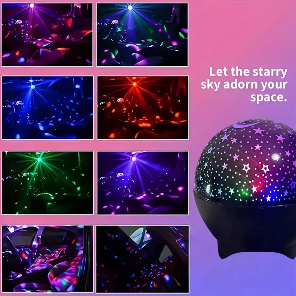 LED Lights Projector Starry Sky Night Light Projector Baby L