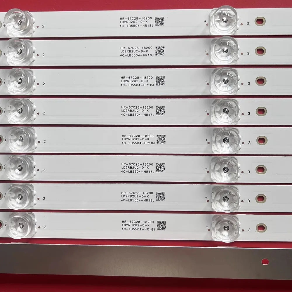 LED Backlight Strip for LED55D2900S L55P3CUS 55BC7600 55U6780C 55P65US 4C-LB5504-HR17J 4C-LB5504-HR18J