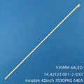 LED Backlight Strip for 420TA05 SLED 42LS561T innotek 42INCH 7030PKG 64EA 42LS560T 42LS5600 42LH3000