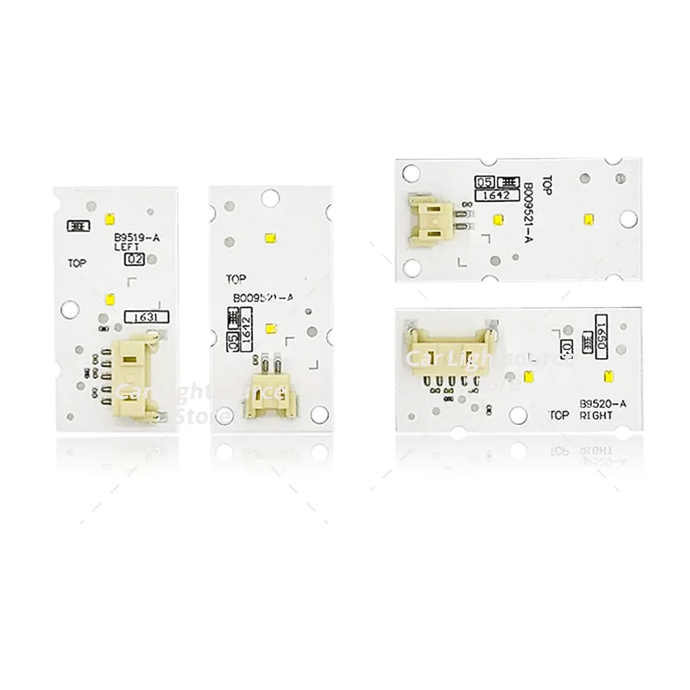 DRL LED Boards For BMW X1 F48 F49 2016-19 Headlight Tube Bar Angel Eye Light Guide Plate Daytime Running