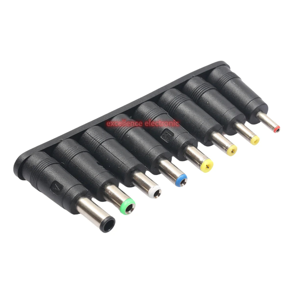 8Pcs AC DC 5.5X 2.1 MM Female Jack Plug Adapter Connectors T