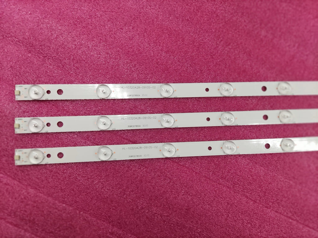 LED Backlight Strip for 1lot=3pieces 9lamps for B2232 LED32HD320 led backlight HL-10320A28-0901S-02