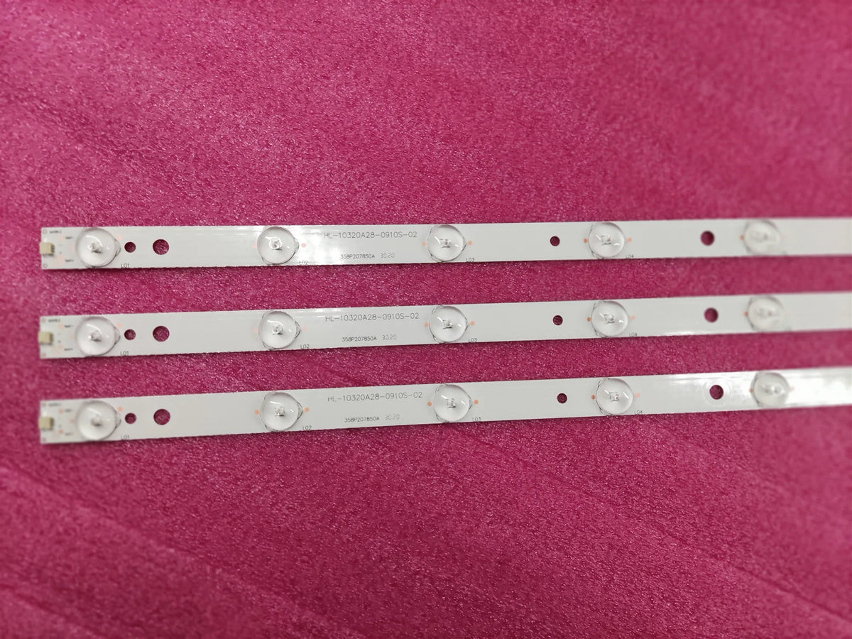 LED Backlight Strip for 1lot=3pieces 9lamps for B2232 LED32HD320 led backlight HL-10320A28-0901S-02