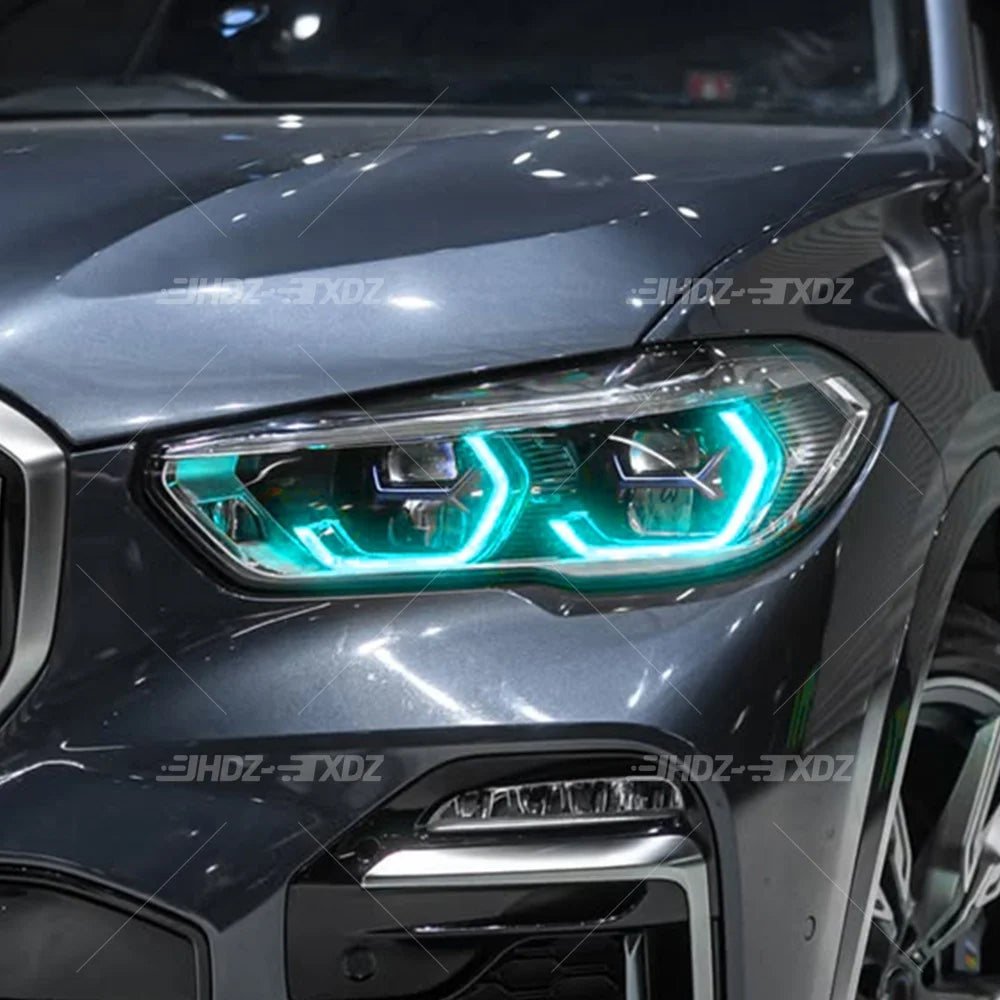 Angel Eye DRL LED Chips Lightsource For BMW G05 G06 X5 X6 F95 F96 2019-2022 Non-RGB Laser Headlight Daytime