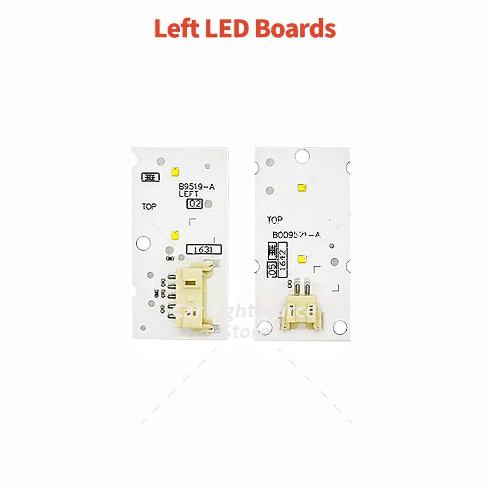 DRL LED Boards For BMW X1 F48 F49 2016-19 Headlight Tube Bar Angel Eye Light Guide Plate Daytime Running