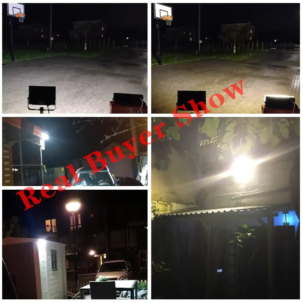 LED Flood Light AC 220V 240V 50W IP65 Waterproof Outdoor Gar