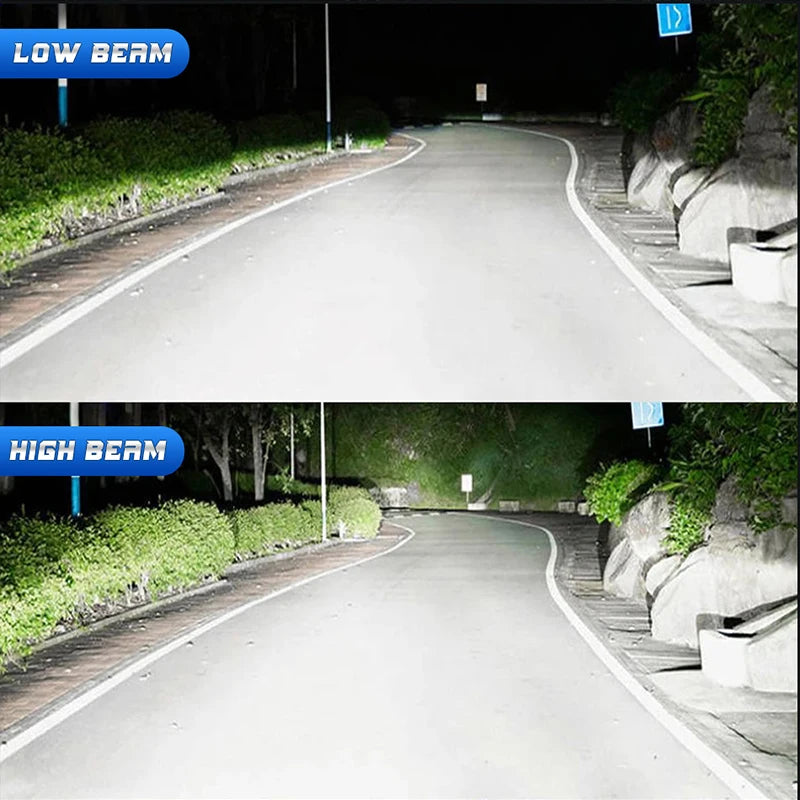 2Pcs 20000LM H7 LED Headlight Kit Mini Bulbs 70W Super Brigh