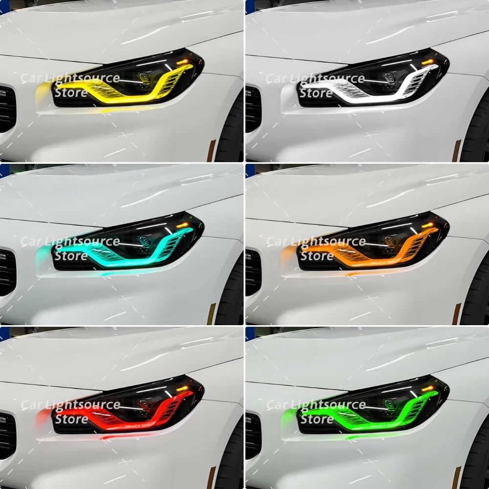 Angel Eye LED DRL Boards For BMW 2 Series G87 G42 M2 M240i 21-24 Adaptive Headlight Daytime Running Light