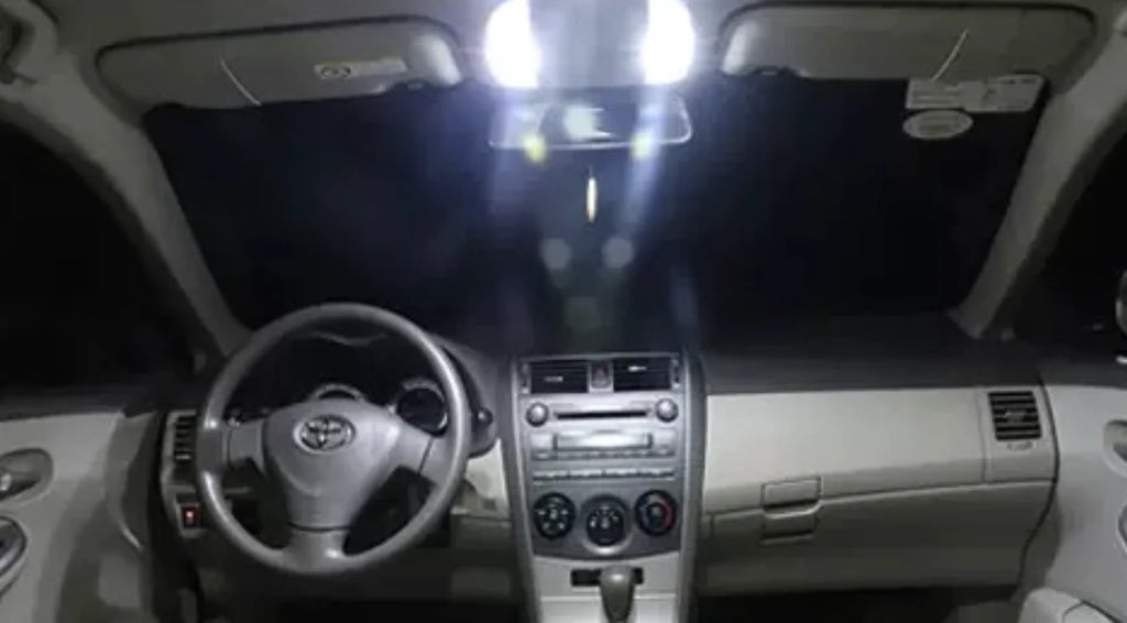 2PCS Car Interior LED Reading Light C5W C10W Festoon Canbus Dome Lamp 31-41MM with 4014 Chips 12V Replacement