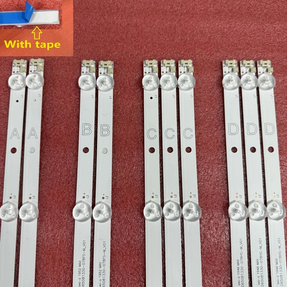 LED Backlight Strip for andersson LED6545UHDA JVC LT-65VU8000 LT-65VA8000 LT-65VAQ7200 VES650QNTL-2D-N41