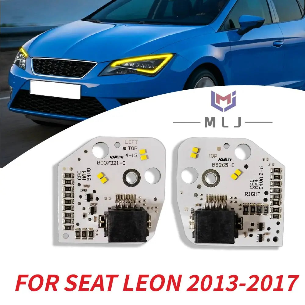 DRL Chip Light Source Board B9265-C B007321-C For SEAT Leon 5F MK3 Cupra 2013-2017 Headlight 5F0941475