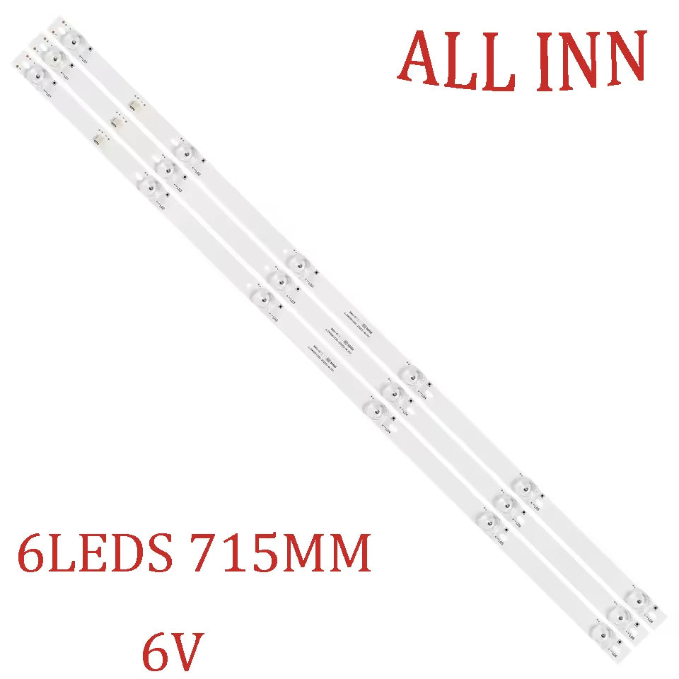 LED Backlight Strip for6 lamp for V405-H19 400AM7HD 40ME338V/F7 FW40D48F JL.D40061330-202CS-M_V01