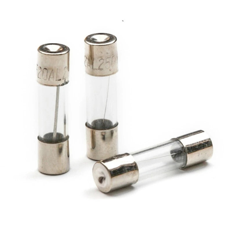 100Pcs Fast-blow Glass Tube Fuses 5 20 Household Fuses Car G