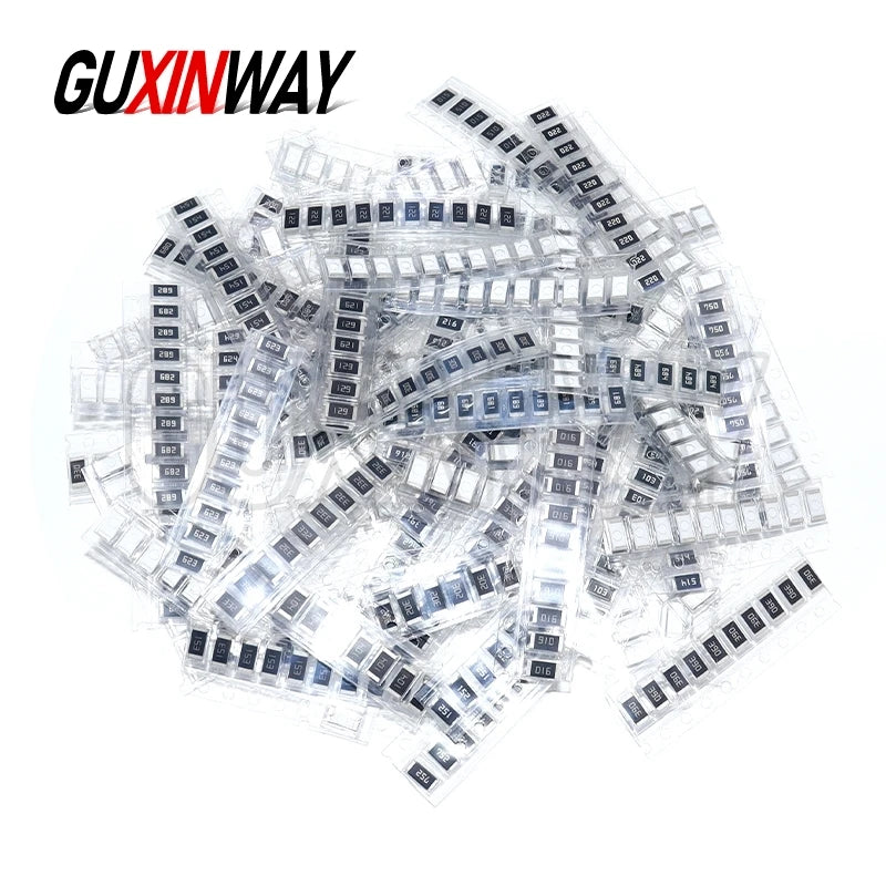 800pcs 2010 5% SMD Chip Resistor Assorted Kit 10R - 910K ohm