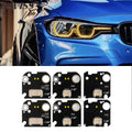 DRL Angel Eye LED Board for 3 Series F30 F31 F34 facelift 2016-2019 LED Headlight Daytime Light Red Blue Ice