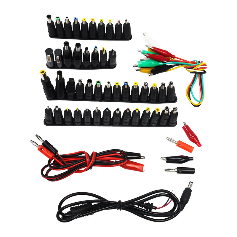 Laptop DC jack kit 45/58 in 1 Universal DC power adapter con