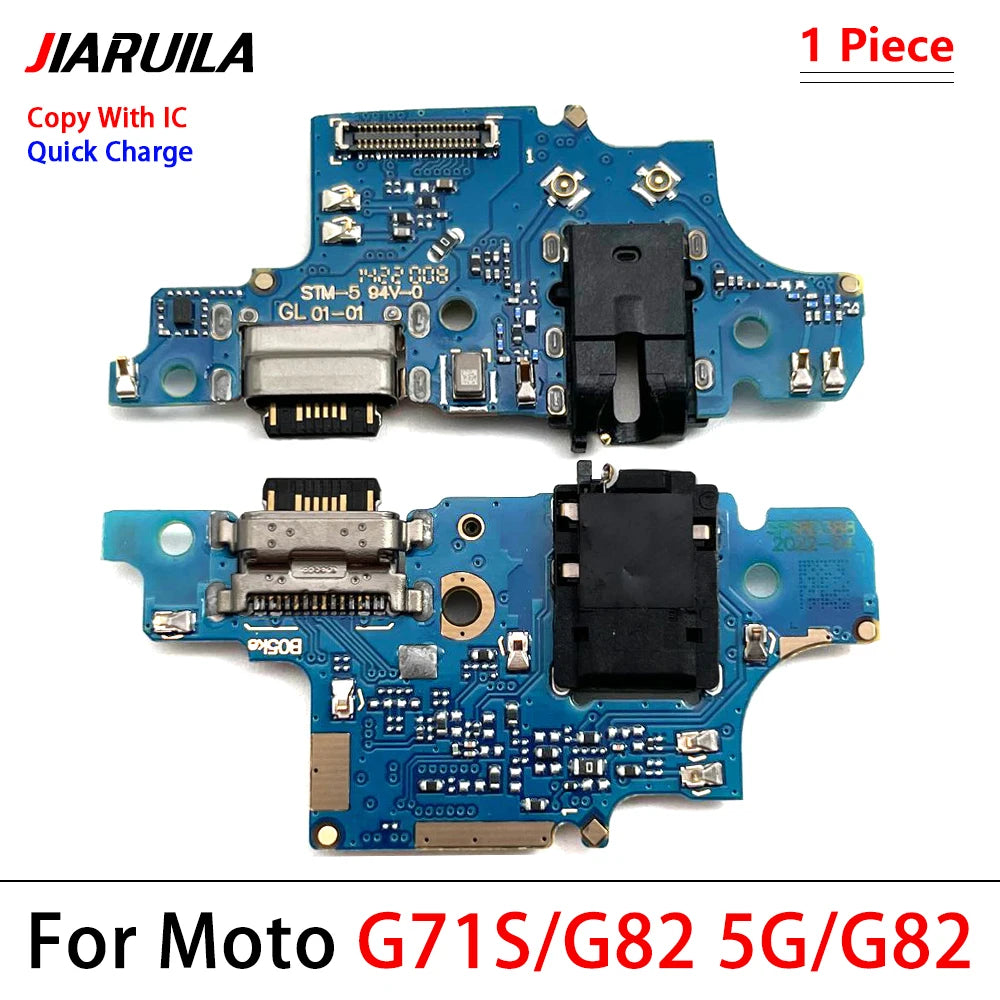 NEW USB Charging Port Socket Board Flex Connector Part For Moto G42 E32 E13 G200 G22 G13 G23 G32 G52 G53 G72 G73 G71S G82 5G G71