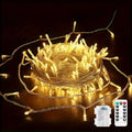 20M Fairy String Lights with Remote Control & Waterproof Battery Box used for Indoor Outdoor Christmas Wedding Party Home Decor