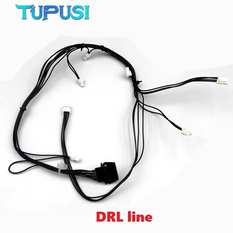Headlight Wiring Harness Internal Plug Wire Route DRL wire with or Non Night Vision 2013-15 for