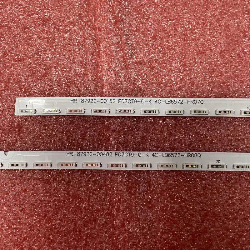 LED Backlight Strip for 2pcs/set LED Backlight Strip for TCL 65X3XUS 65X3 65X2 R L 65HR720S72A4 65HR720S72B4