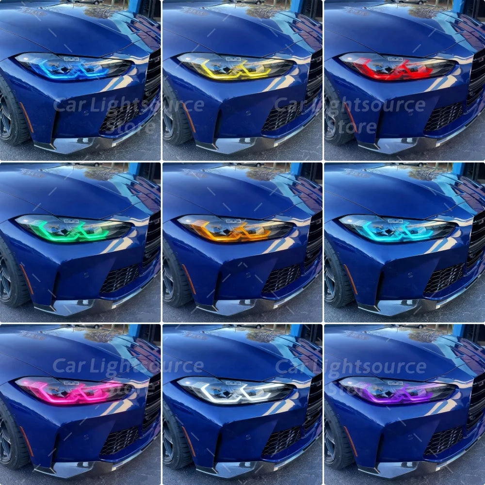 DRL LED Board For BMW M3 M4 G80 G82 G22 G23 G26 420i 430i 2021-2023 Laser Headlight Daytime Running Light