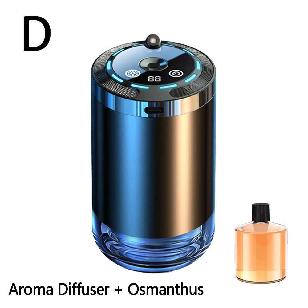 NEW 5 Modes Adjustable Smart Car Air Freshener Automatic Car Scent Starry Sky Ceiling Ambient Light Car Accessories