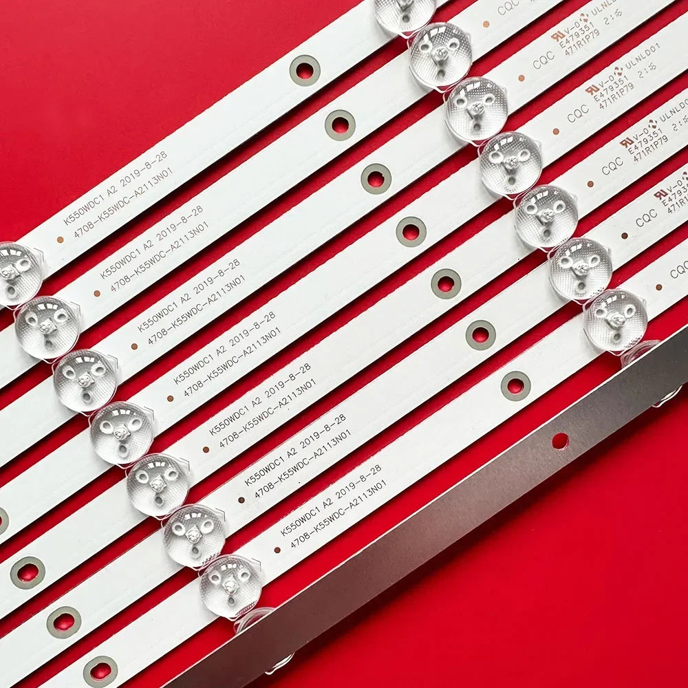 LED strip 4708 K55WDC A3117N01 K550WDC1 A3 C551UHD IPS HDR 2019 IPS 55PUF6092 E5500UC U55T8210KK Hicom H5500UK