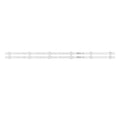 LED Backlight Strip for 580mm 6V LED Backlight strip for POLARLINE 32LH7010T 32PL54TC 32HR330M06AA V5 CY