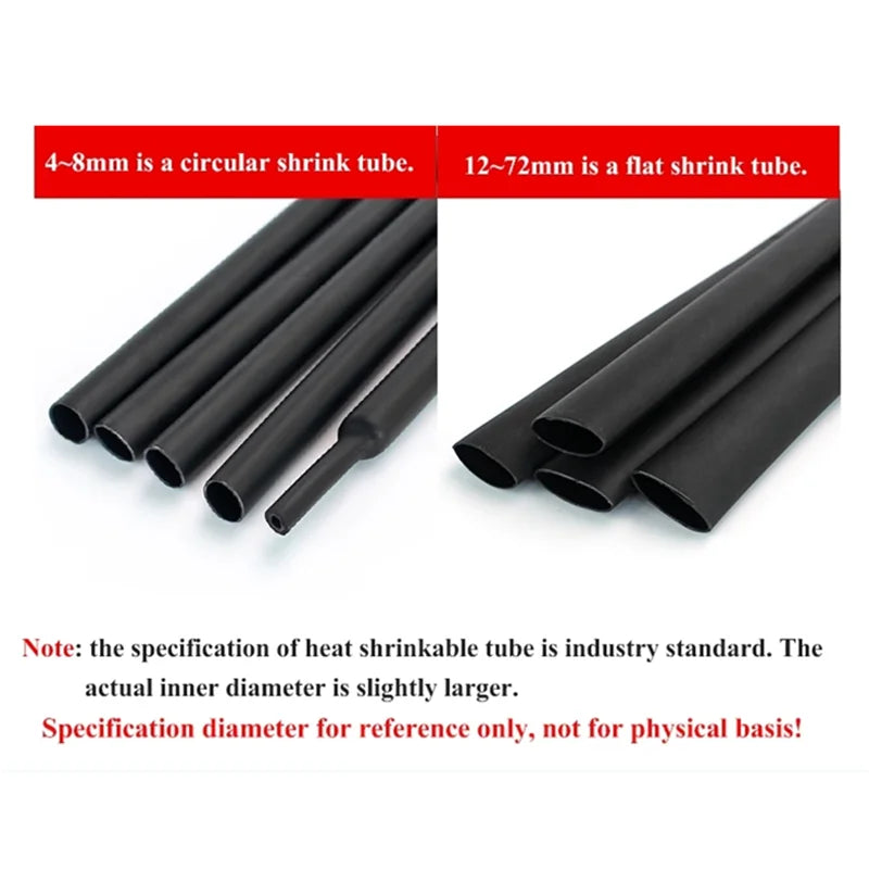 1 M 4 1 Dual Wall Tubing Sleeve Wrap Wire Cable Kit 4 6 8 12