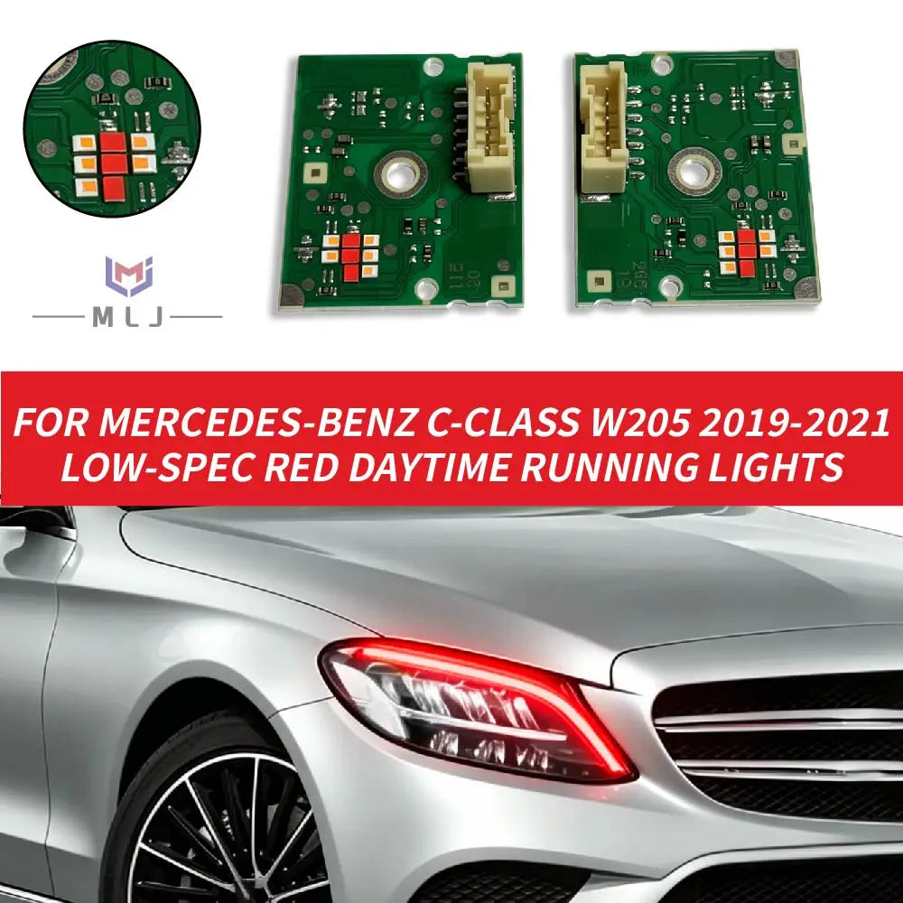 DRL Light Source Chip Boards Module Motorsport Style Upgrade Replacement Parts For Mercedes C CLASS W205