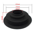 Soft Rubber Dust Cover For Car Auto Headlight Universal LED 