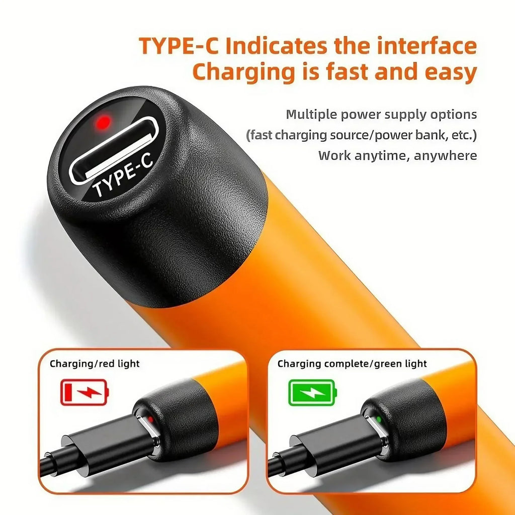 USB Rechargeable Mini Soldering Iron Adjustable Temperature 