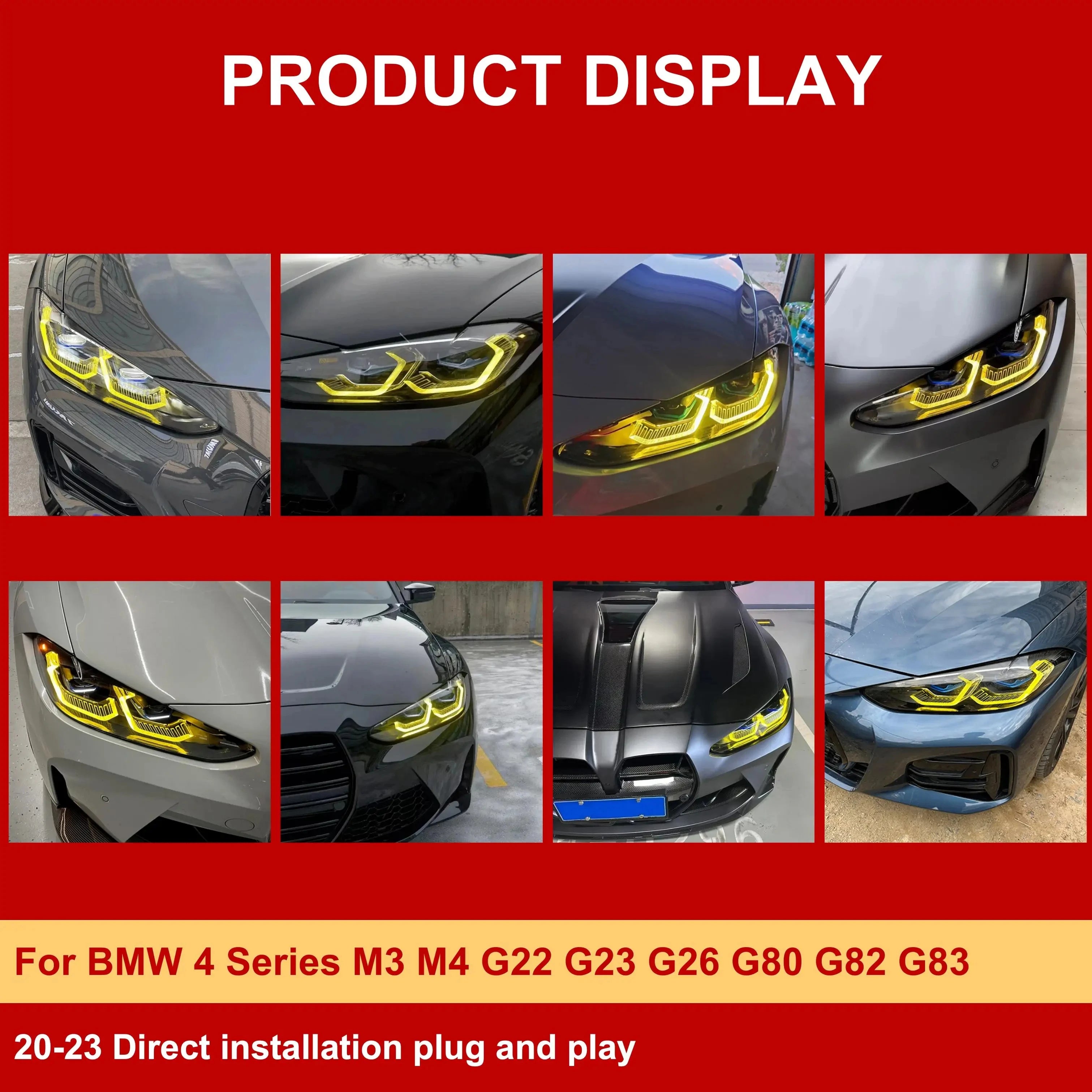 DRL LED Modules Board Set 9851047 for BMW G23 G80 G22