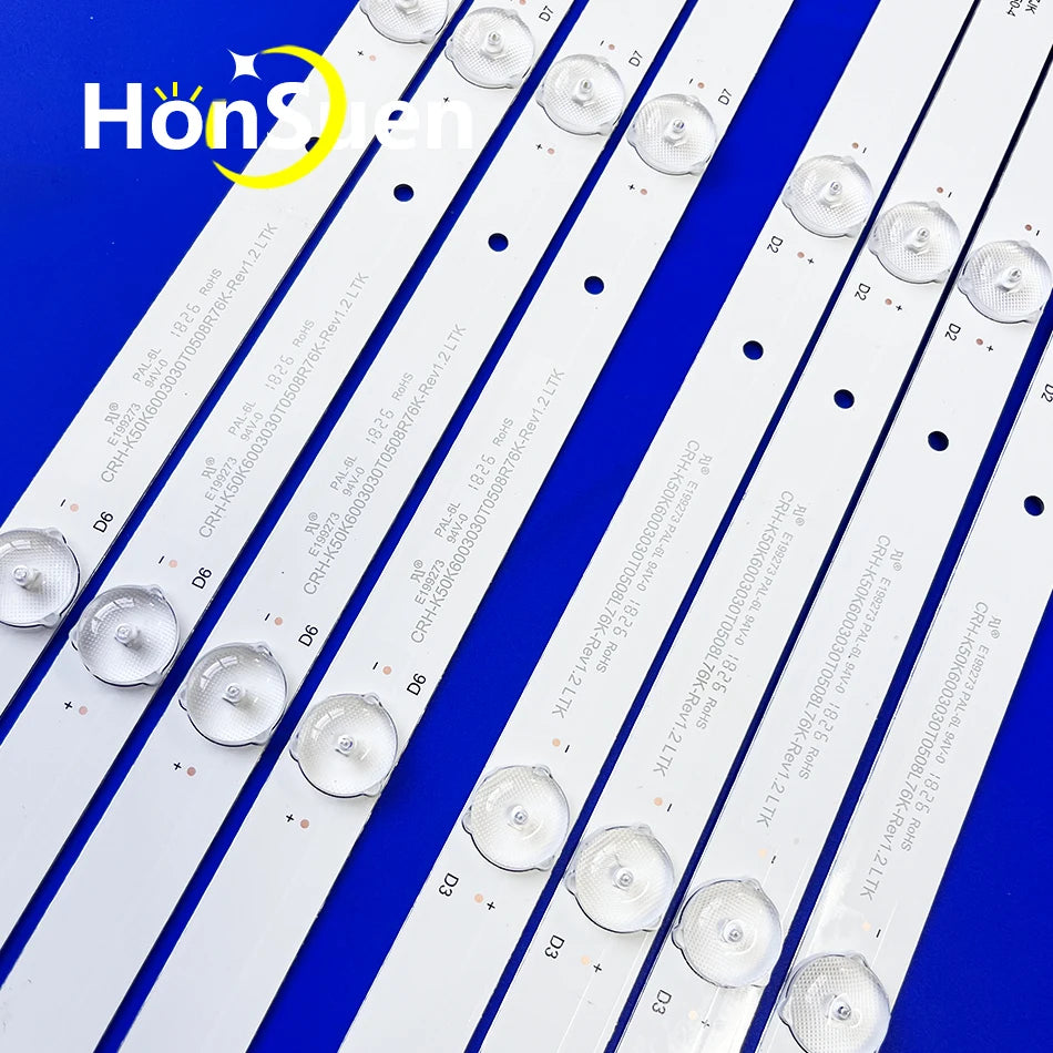 LED Bar CRH-K50K6003030T0508L76K K50K6003030T0508R76K For ONC50UB18C05 X505BV-FSR CTTV53GA 50 U515cv-umr