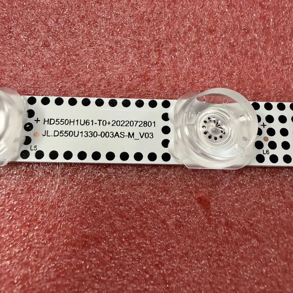 LED Backlight Strip for 55A6KV 55A65K 55A65KV 55A55K 55E3G 55E3H 55V1F-R 55V1K-R 55V1K-M/S HD550H1U61-T0