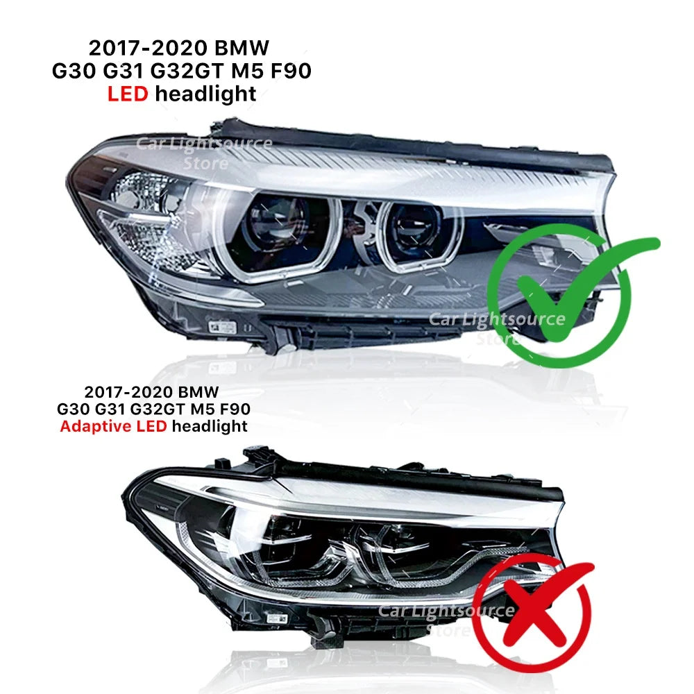 DRL board DRL Light guide plate Headlight Daytime Running Light Guide Tube Strip Angel Eyes for BMW G30 G31