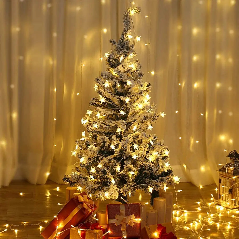 3M 6M 10M LED String Lights 3 AA Battery Operated Waterproof