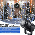 2025 LED USB Snowflake Projector Holiday Lights Christmas Pr