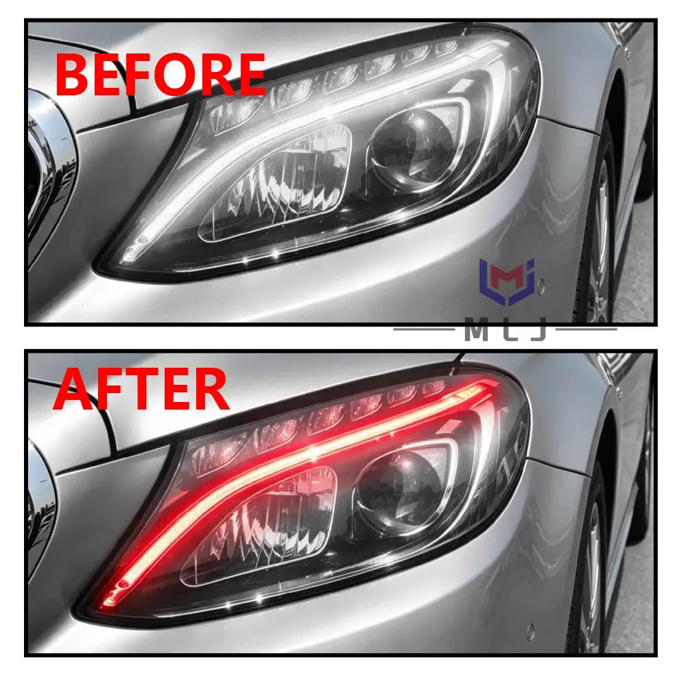 DRL LED Chip Board Daytime Running Light Headlamp Spare Parts for Mercedes W205 2015-2018