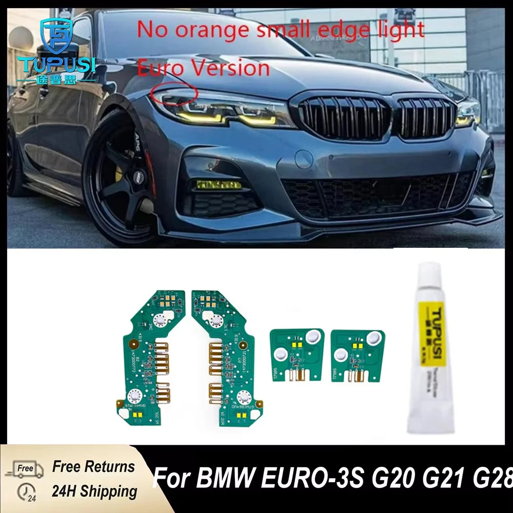 DRL LED Boards For BMW 3 Series G20 330e 330eX 330i 330iX M340i M340iX 20-22 Daytime running light module for
