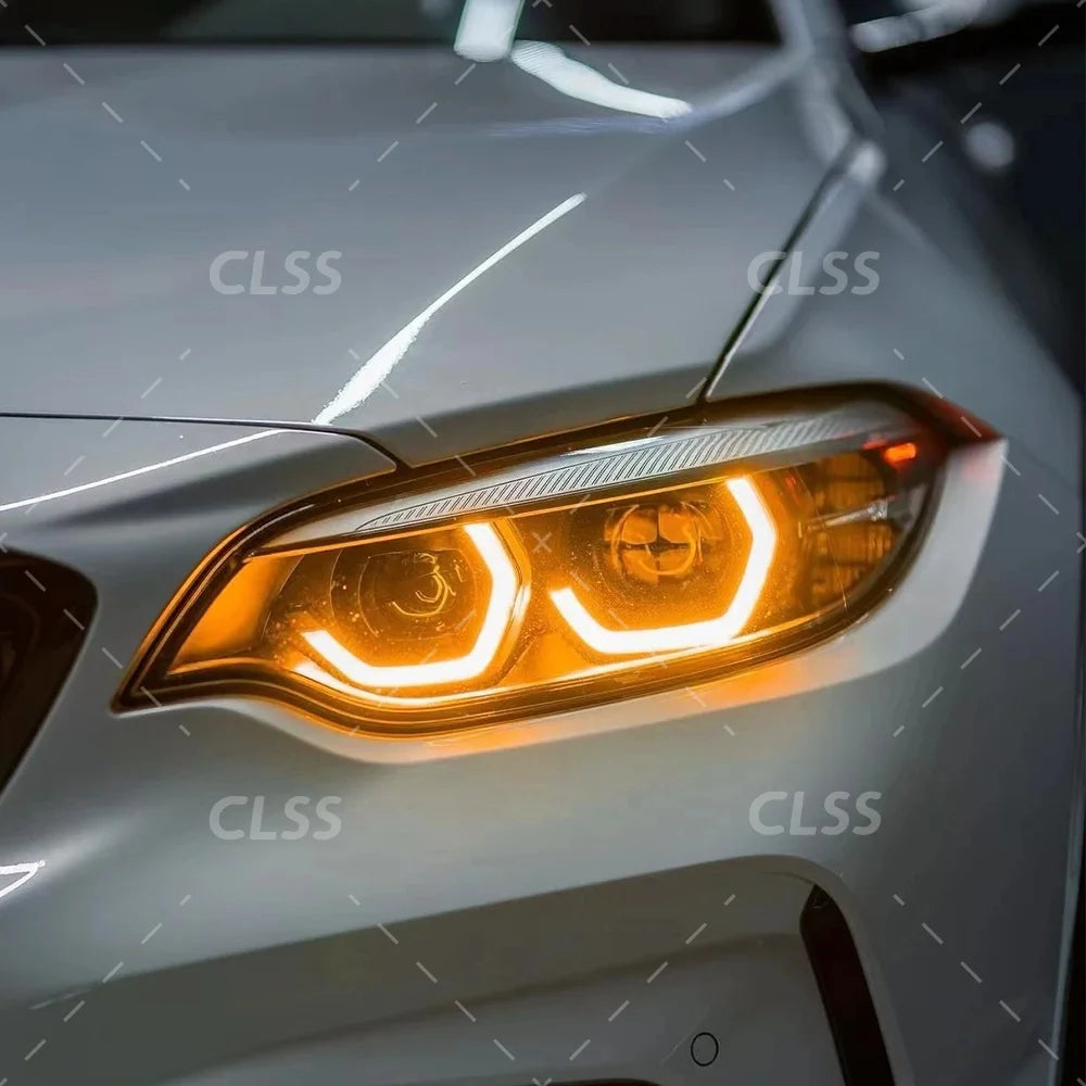 Angel Eyes DRL Module For BMW 2 Series F22 F23 F87 M2 LCI 2018-2021 LED Headlight Daytime Running Light
